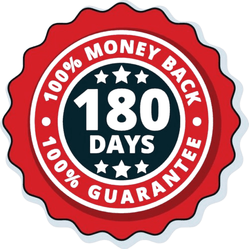 Risk-Free 180-Day Satisfaction Guarantee